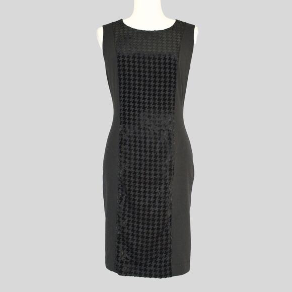 Calvin Klein Women's Gingham Stretch Sheath Dress Size 8 - Picture 1 of 8